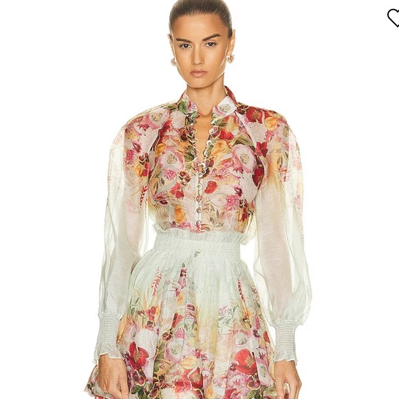 Zimmermann Tops - Zimmermann blouse in size 1 ( US 4). Great condition, only wear once.